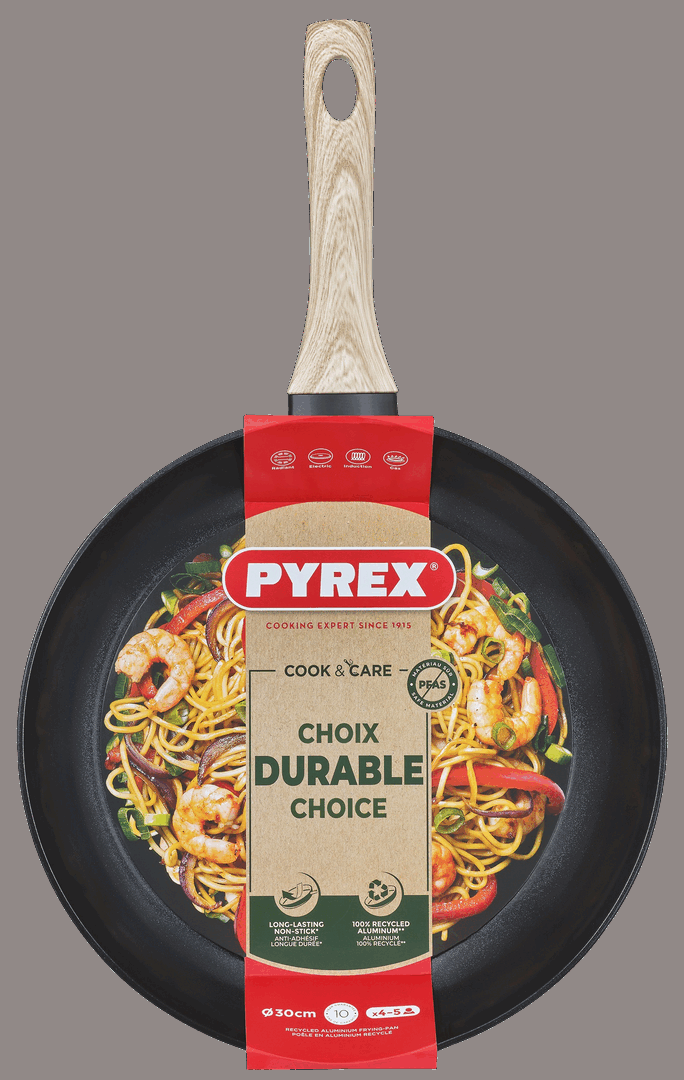 Сковорода Pyrex Cook&Care 30 см, класична - Зображення 4