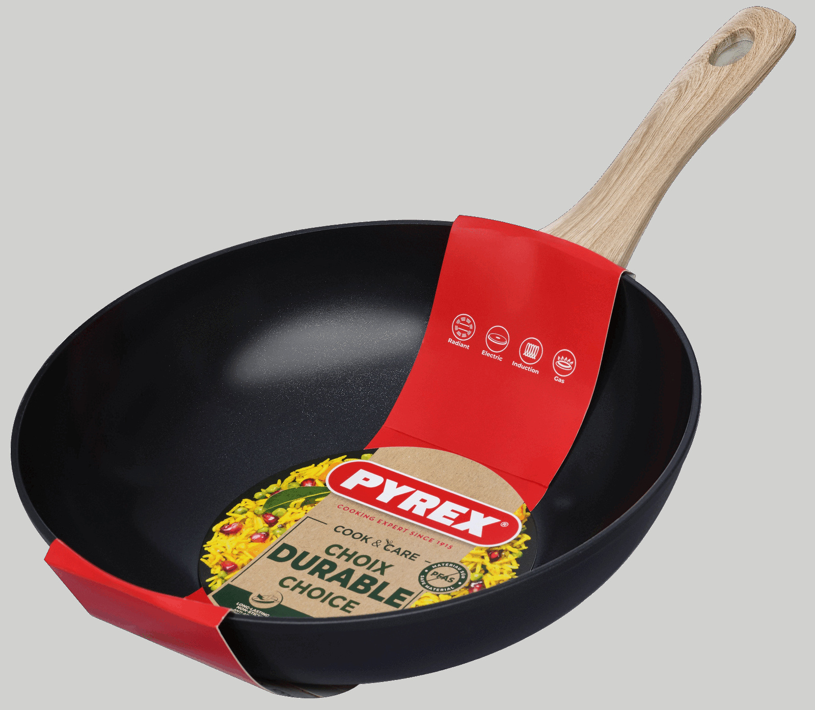 Сковорода Pyrex Cook&Care 28 см, WOK