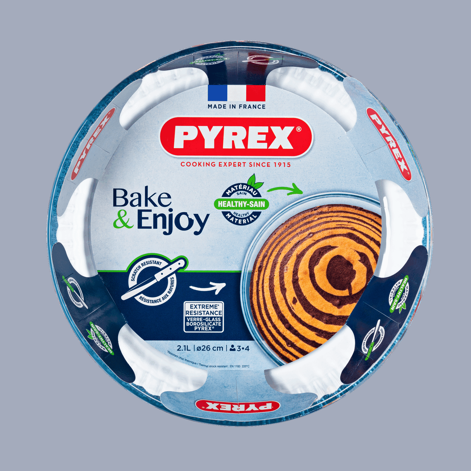 Форма для випічки Pyrex, 26 см (2.1 л) - Зображення 6