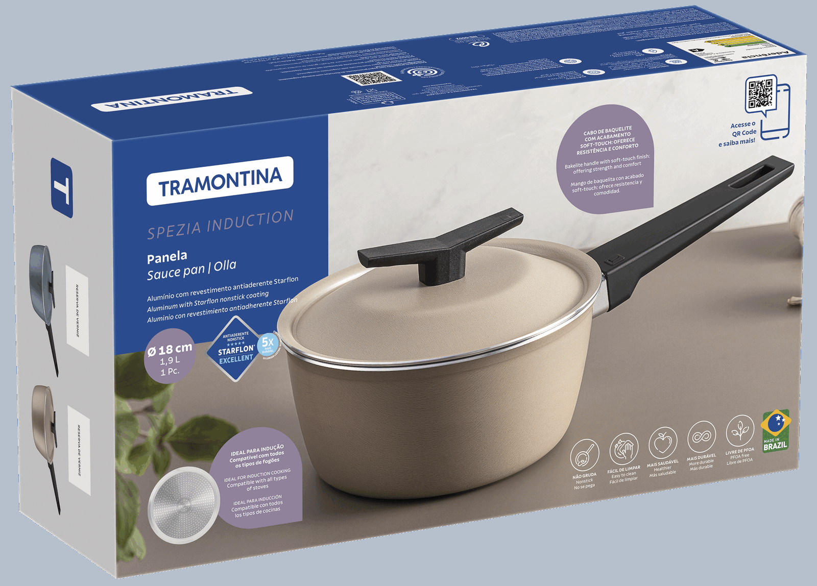 Ківш Tramontina Spezia Blue (1.9 л) 18 см - Зображення 6