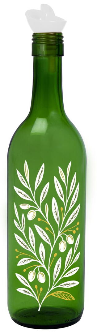 Пляшка для олії Herevin Emerald Green Olive Branch 0.75 л (151150-087)