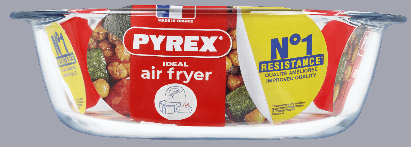 Форма для запікання Pyrex AirFryer, 26x23x8 см (2.3 л) - Зображення 2