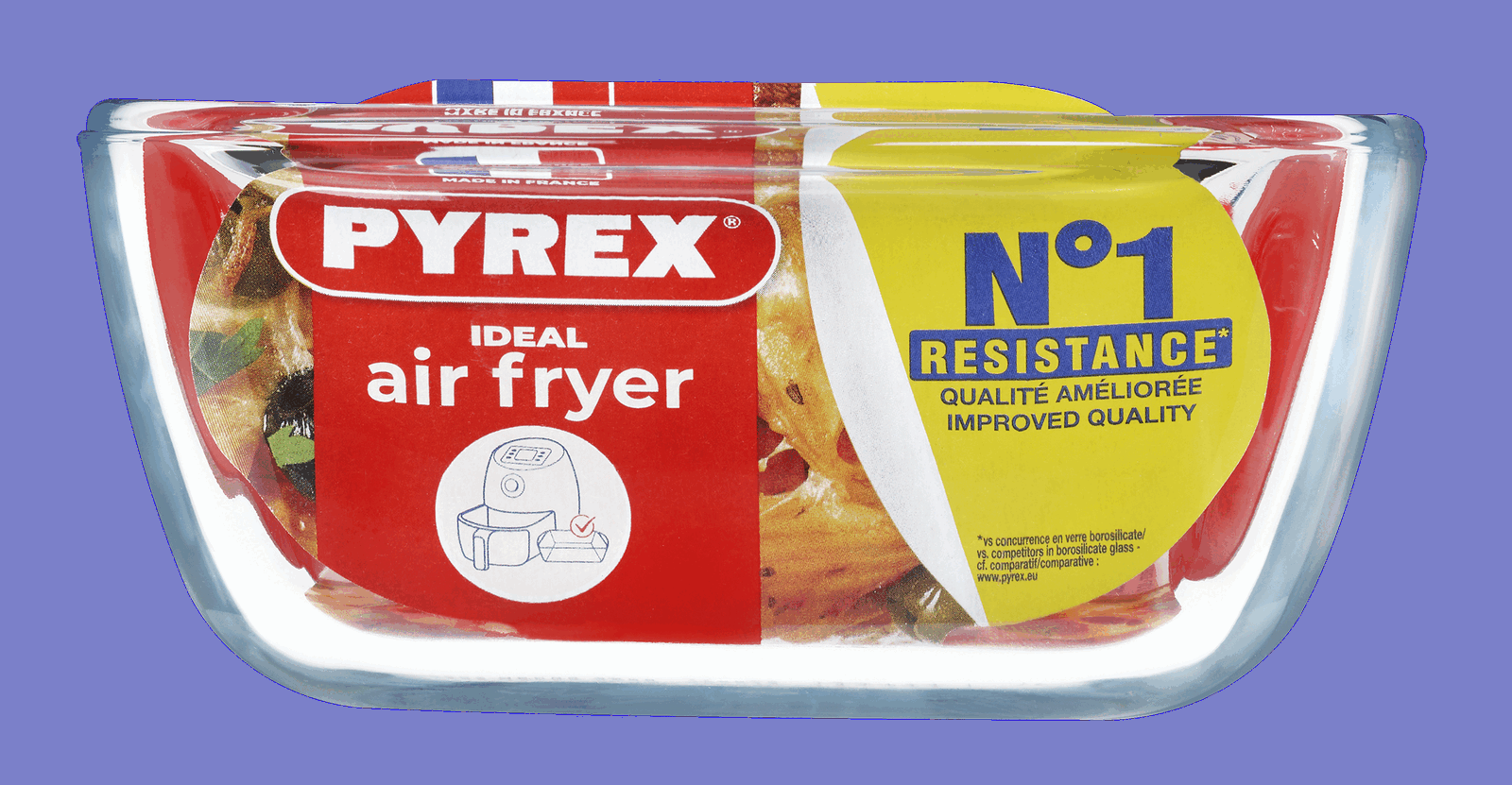Форма для запікання Pyrex AirFryer, 23x15x6 см (1.2 л) - Зображення 2