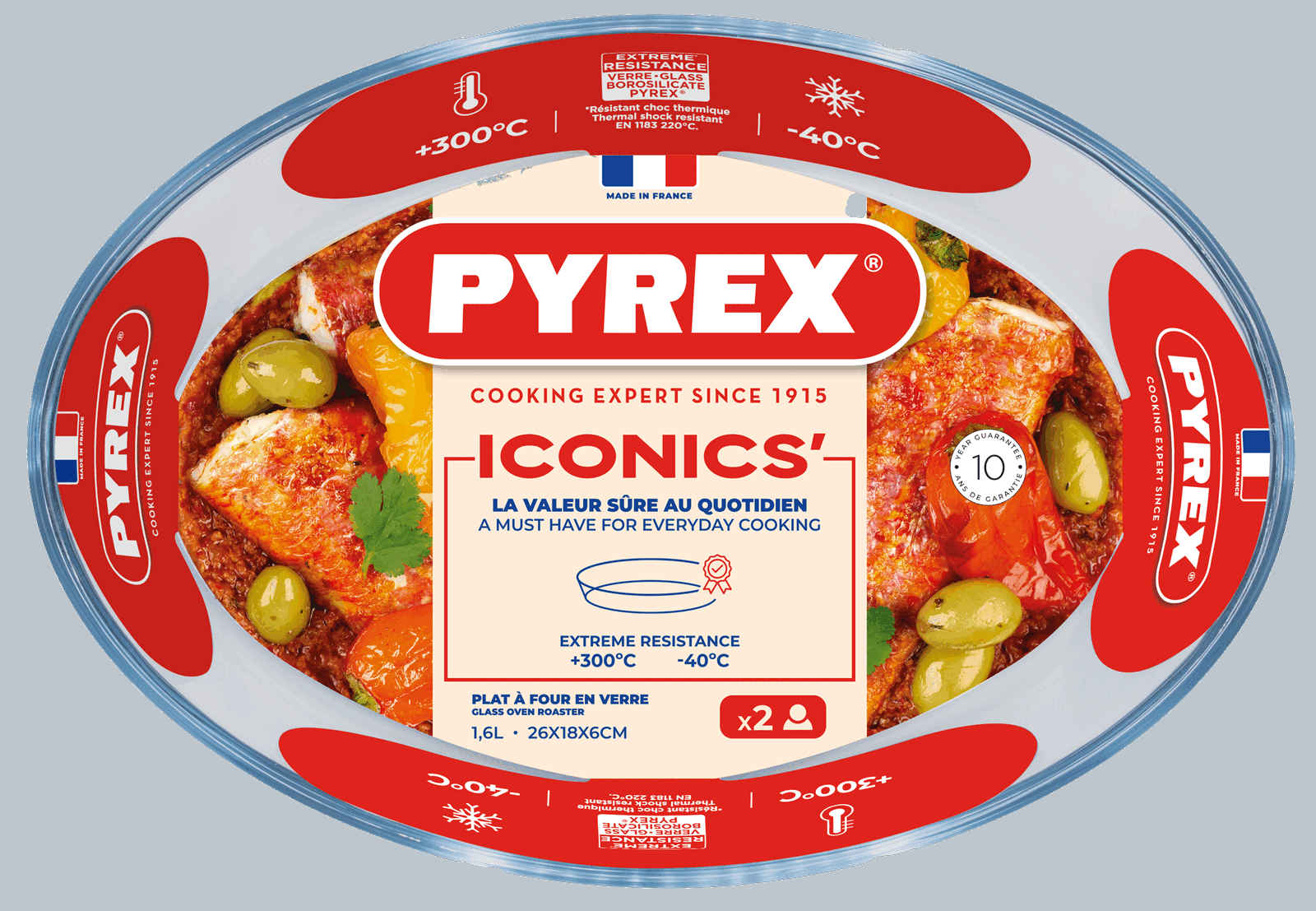 Форма для запікання Pyrex, 26х18х6 см (1.6 л) - Зображення 4