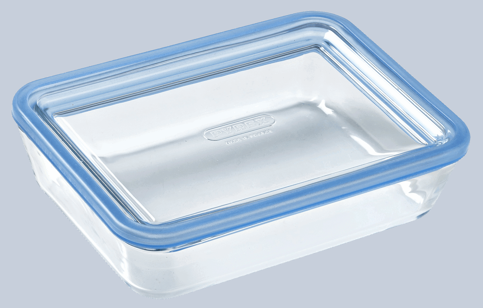 Форма з кришкою Pyrex Pure Glass, 19x14x5 см (0.8 л)