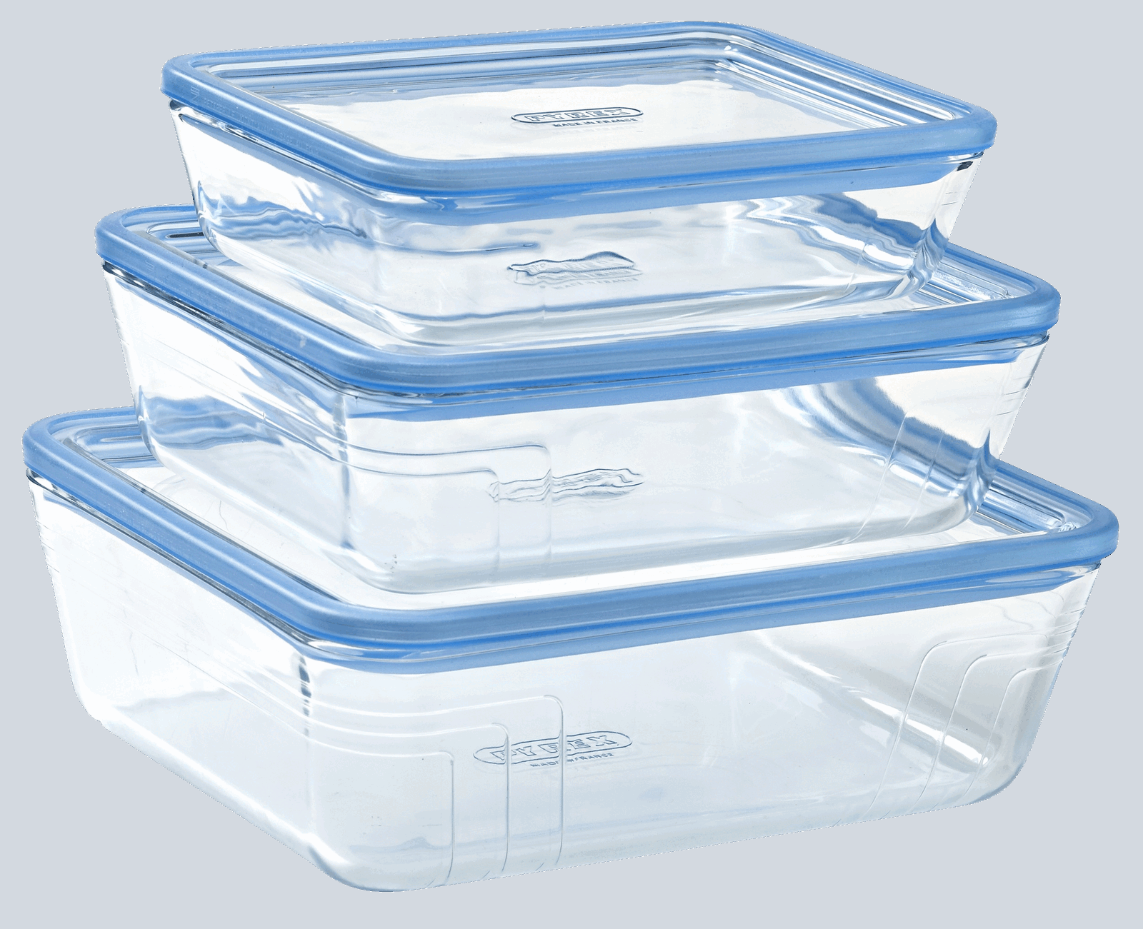 Форма з кришкою Pyrex Pure Glass, 19x14x5 см (0.8 л) - Зображення 3