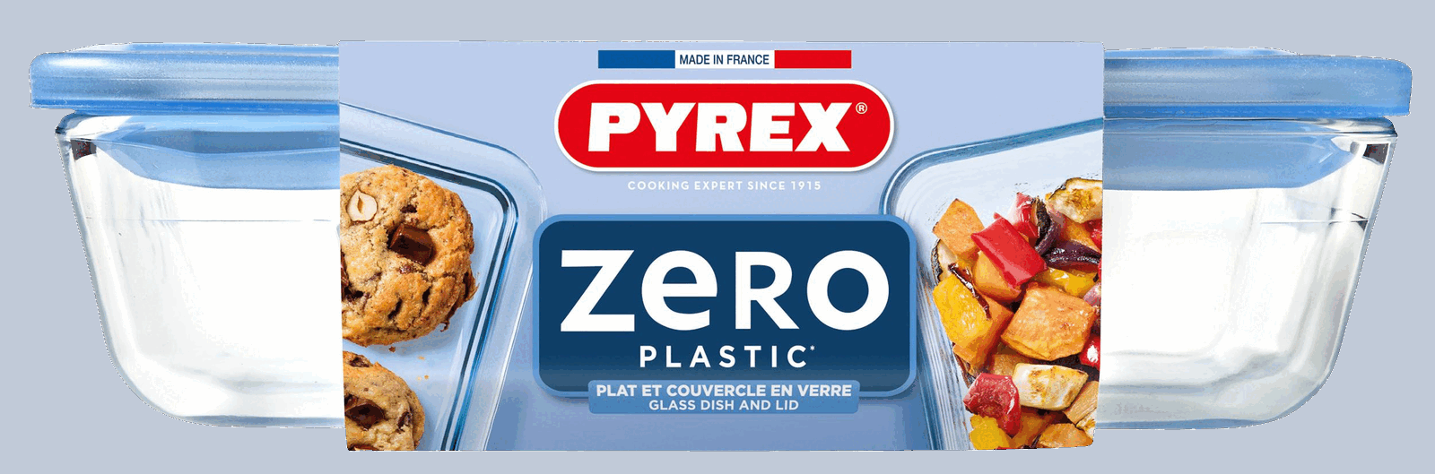 Форма з кришкою Pyrex Pure Glass, 19x14x5 см (0.8 л) - Зображення 6