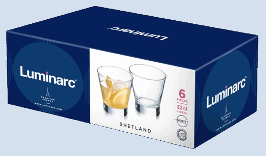 Набір склянок Luminarc Shetland, 6х320 мл - Зображення 2
