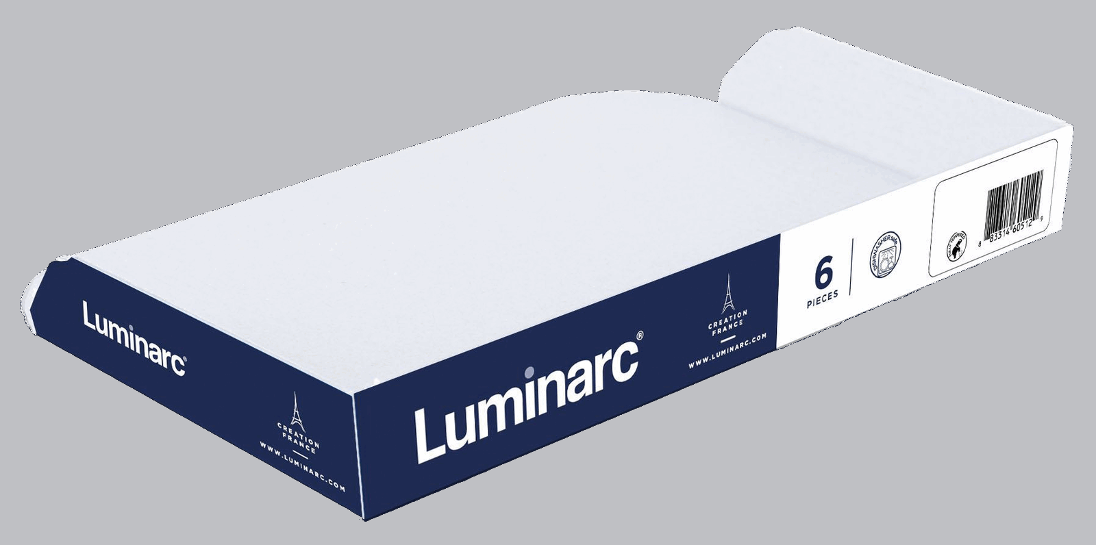 Набір чашок Luminarc Carine White, 6х220 мл - Зображення 2