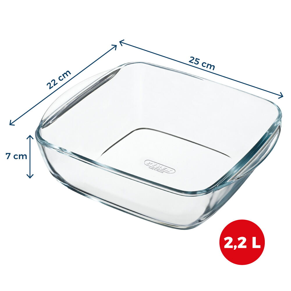 Форма для запікання Pyrex AirFryer, 25x22x7 см (2.2 л) - Зображення 4