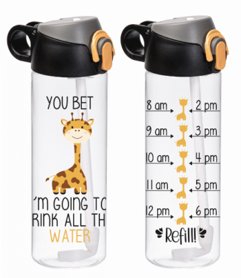 Пляшка для води Herevin Giraffe 0.75 л (161684-052)
