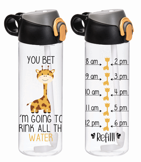 Пляшка для води Herevin Giraffe 0.75 л (161684-052)