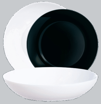 Сервіз Luminarc Apy Black&White, 18 предметів
