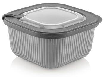 Контейнер Idea Home 00683 Line Box Gray 1.8 л (00683 Gray)