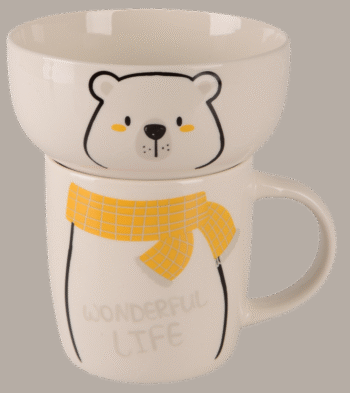 Набір для сніданку Limited Edition Happy Bear, 2 предмети