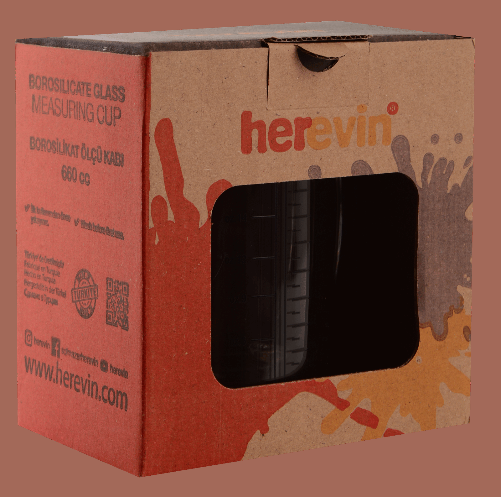 Мірна склянка Herevin 0.66 л (131070-000) - Зображення 2