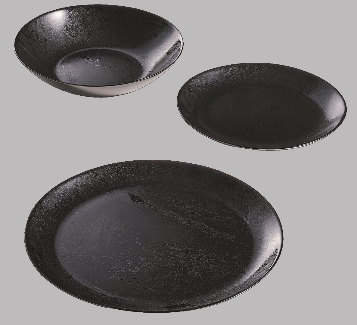 Тарілка обідня Luminarc Diana Black, 25 см - Зображення 4