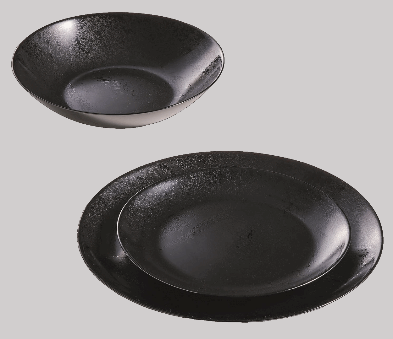 Тарілка обідня Luminarc Diana Black, 25 см - Зображення 5