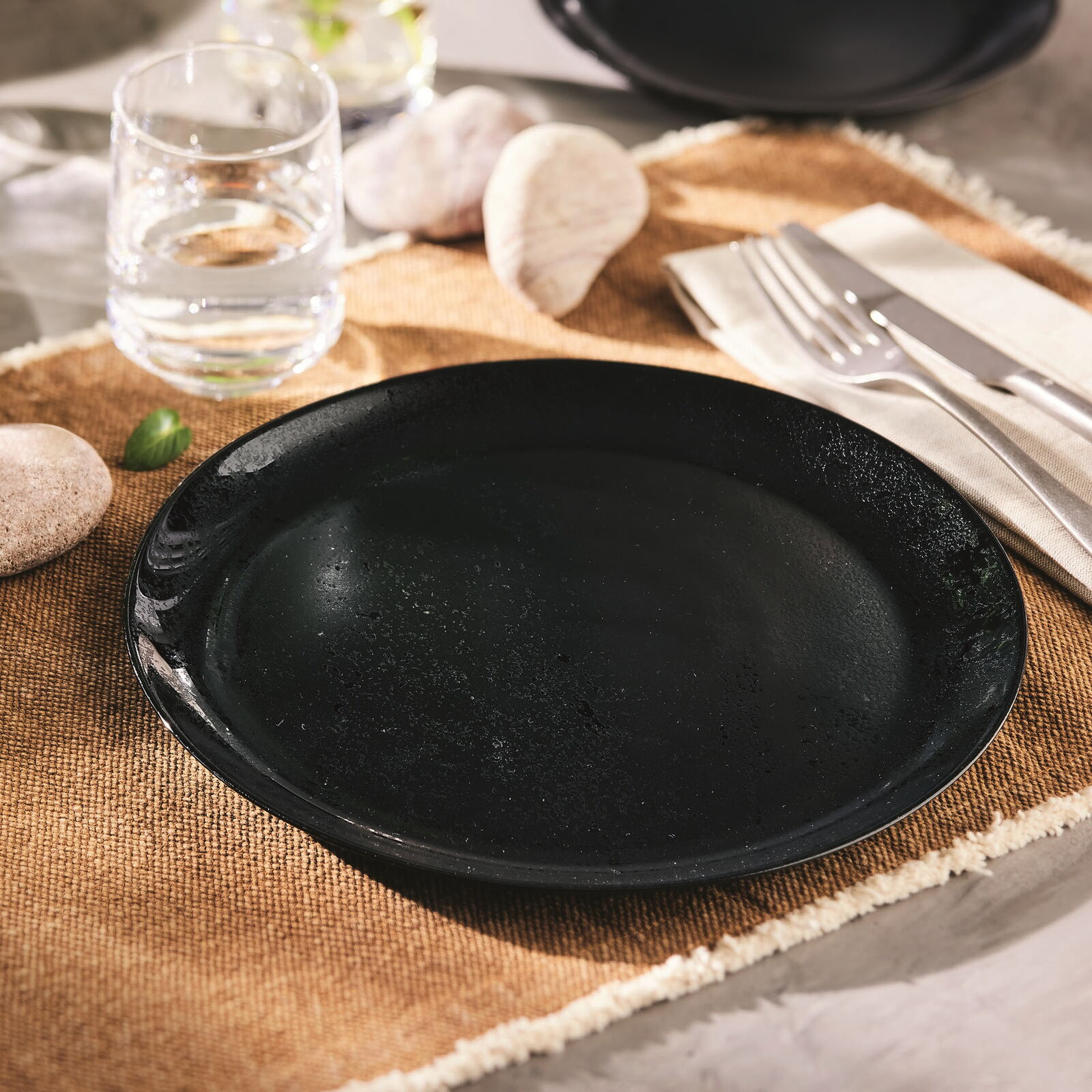 Тарілка обідня Luminarc Diana Black, 25 см - Зображення 13