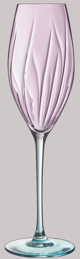 Набір келихів CD'A Swirly Spring, 4х210 мл