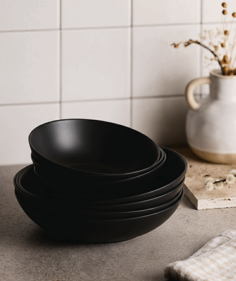 Тарілка десертна Luminarc Apy Black, 18 см - Зображення 2