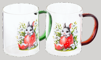 Набір чашок Viva Easter Rabbit A, 2х430 мл