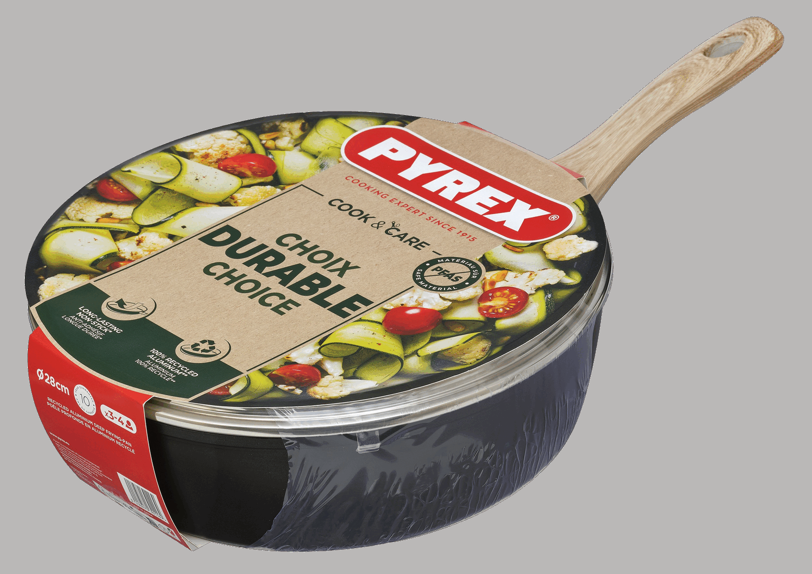 Сковорода Pyrex Cook&Care 28 см, глибока - Зображення 6