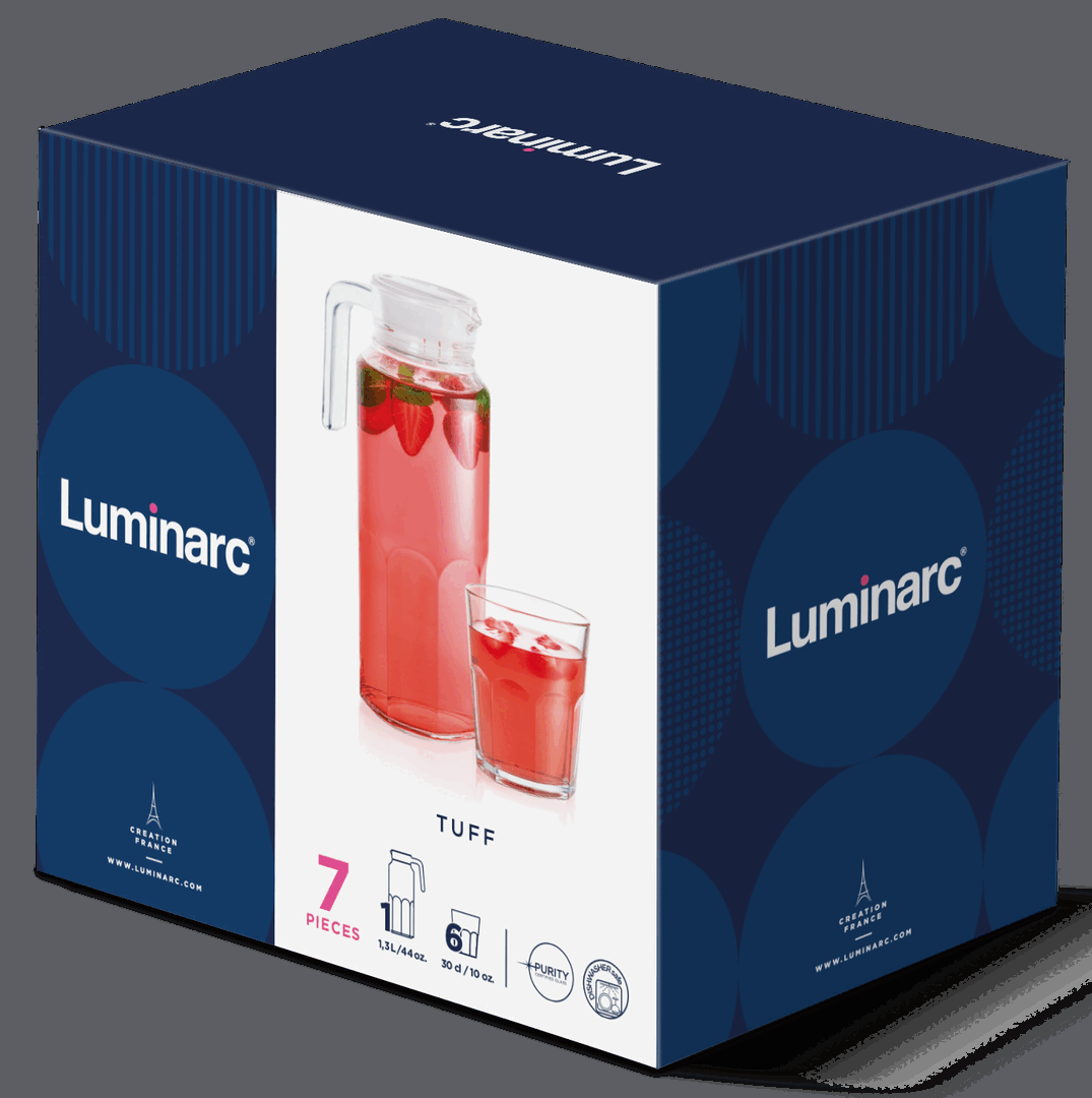 Набір Luminarc Tuff, 7 предметів - Зображення 2