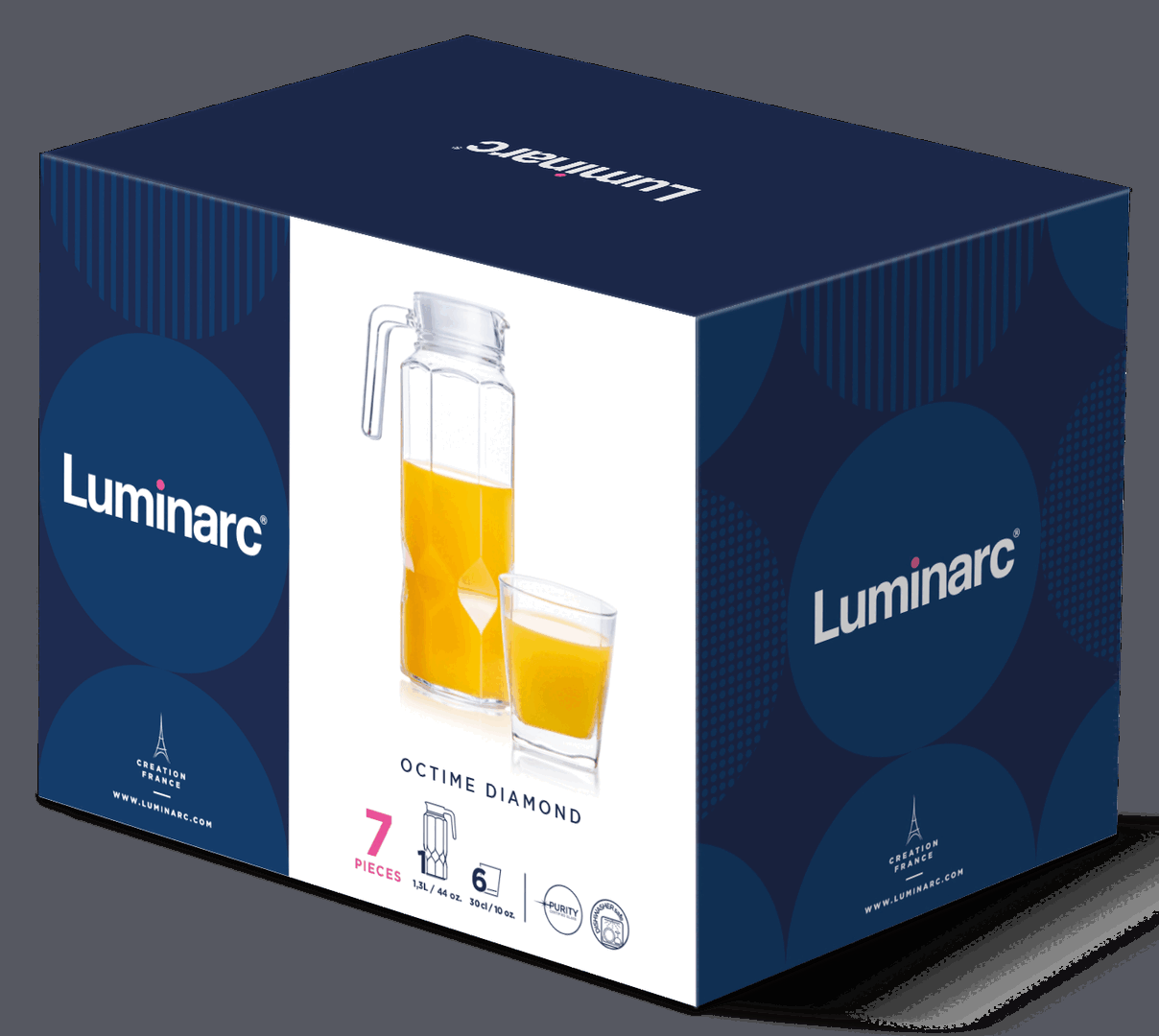 Набір Luminarc Octime Diamond, 7 предметів - Зображення 2