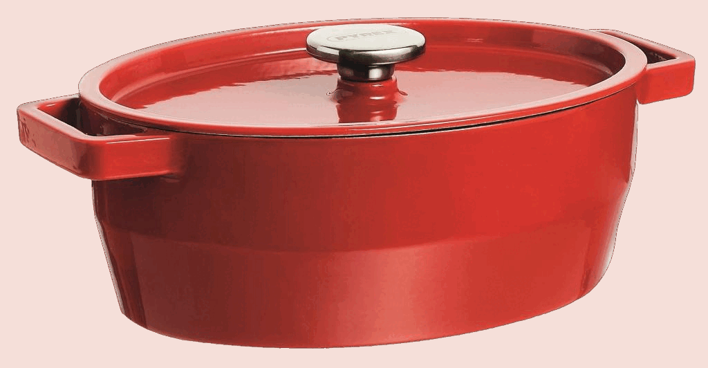 Каструля Pyrex Slow Cook red, (6 л)