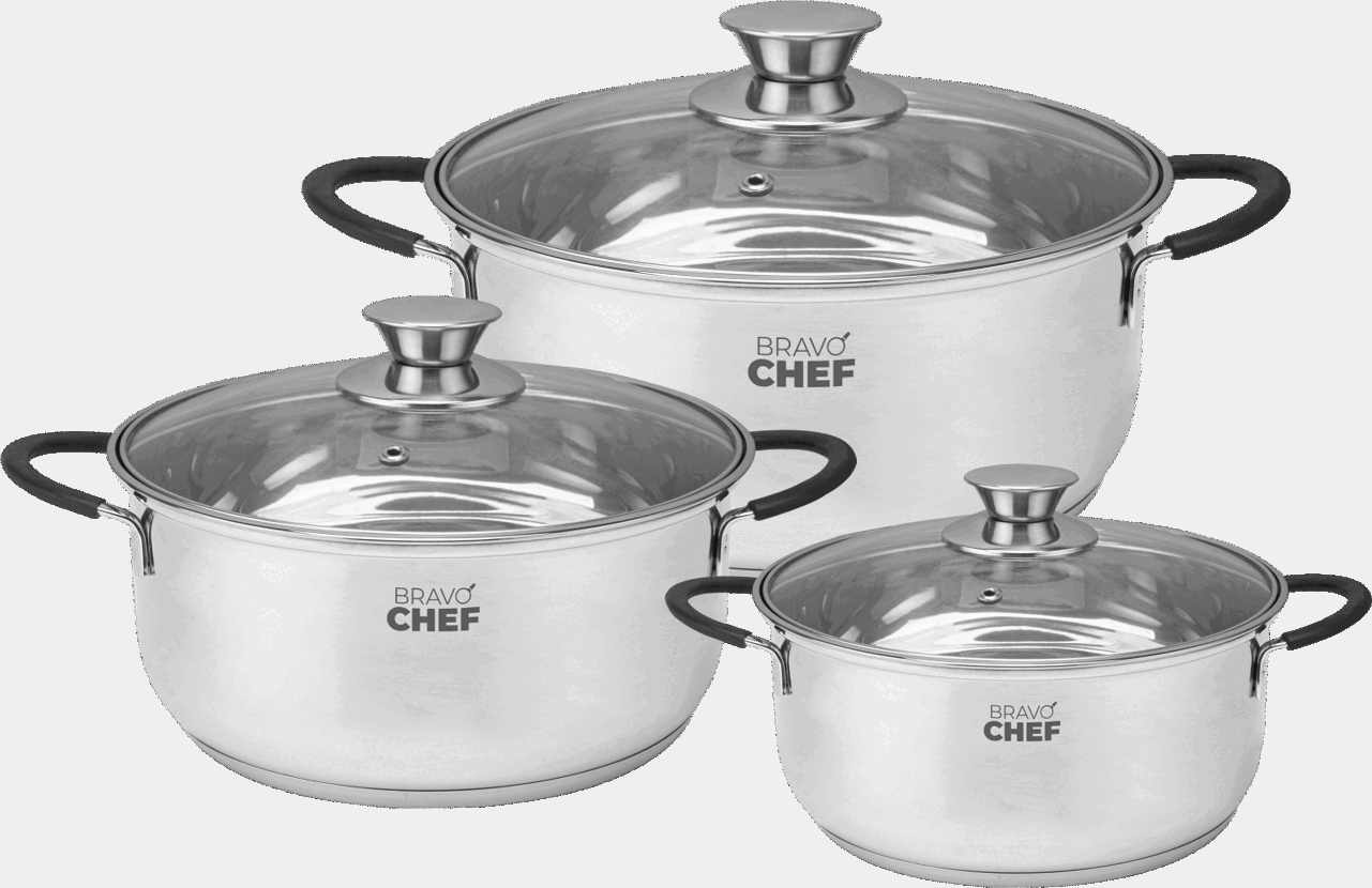 Набір посуду Bravo Chef Safran (6 предметів)