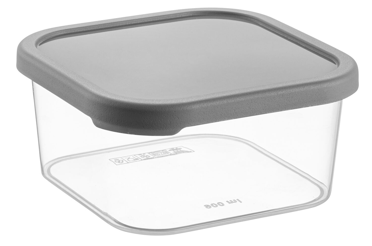 Контейнер Idea Home 00812 Quick Box Gray 0.9 л (00812 Gray)