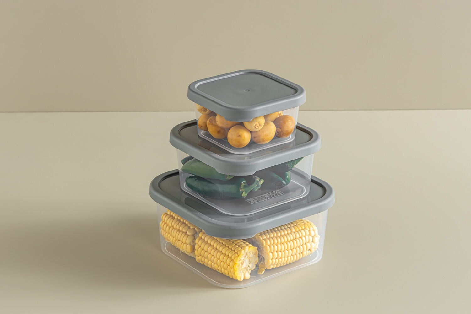 Контейнер Idea Home 00812 Quick Box Gray 0.9 л (00812 Gray) - Зображення 2