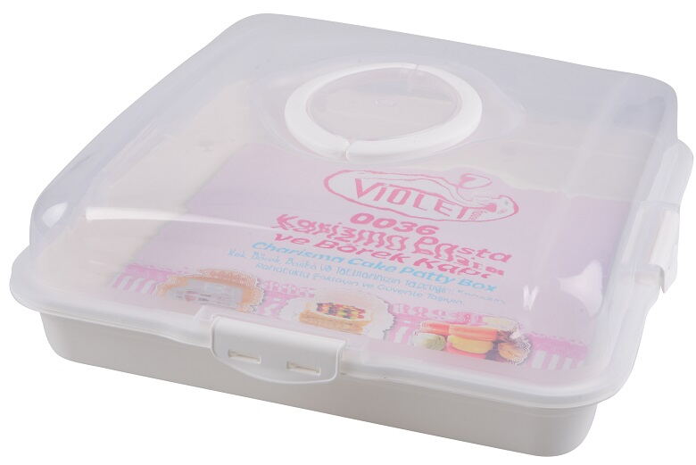 Тортівниця Violet House 0036 Каризма White 13х38х38 см