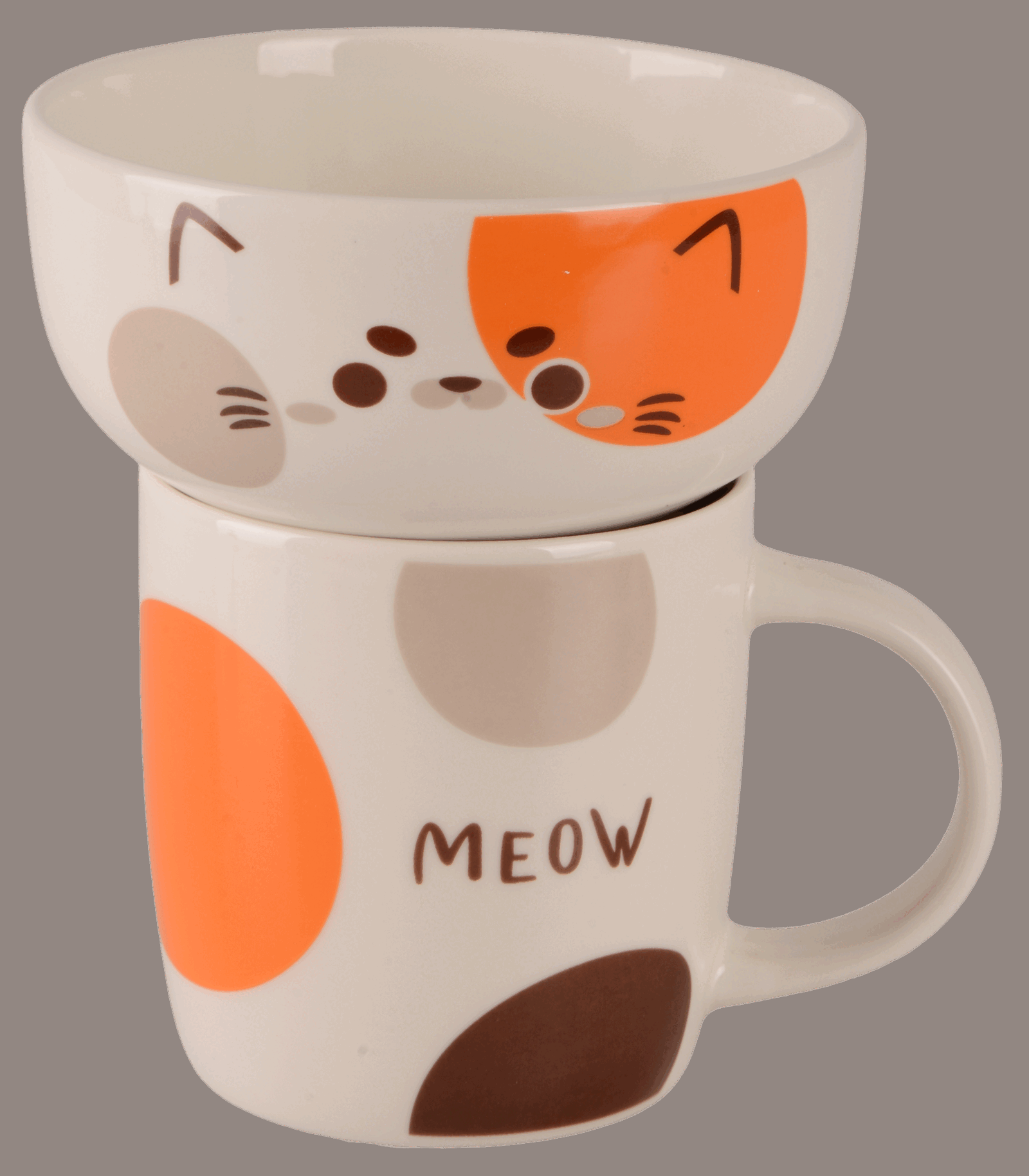 Набір для сніданку Limited Edition Happy Cat, 2 предмети