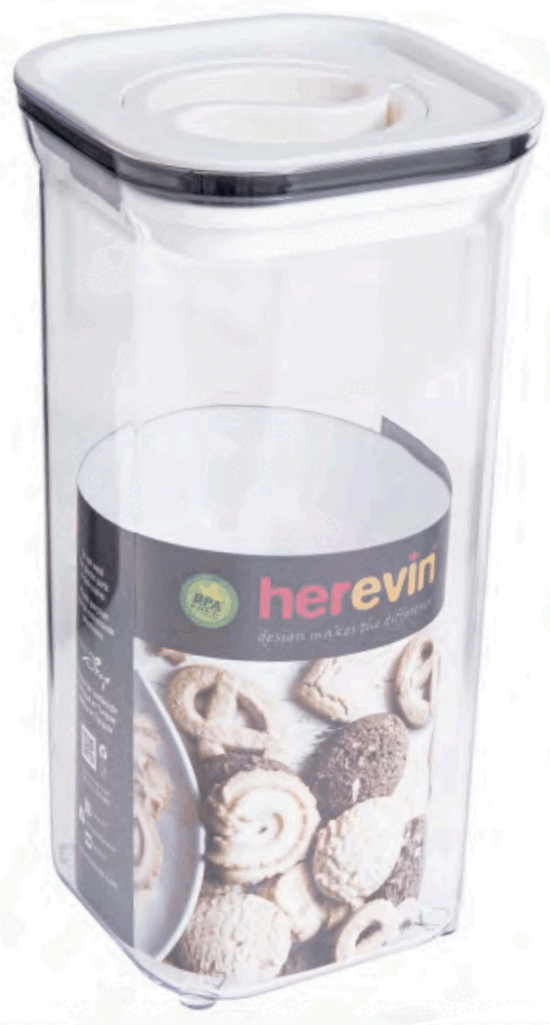 Контейнер HEREVIN Canister-Vacuum Lid-White 1.5 л (161215-004)