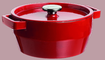 Каструля Pyrex Slow Cook red, (6.8 л) 28 см