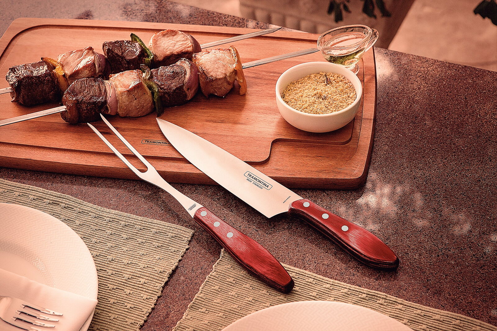 Ніж для м'яса Tramontina Barbecue Polywood, 203 мм - Зображення 7