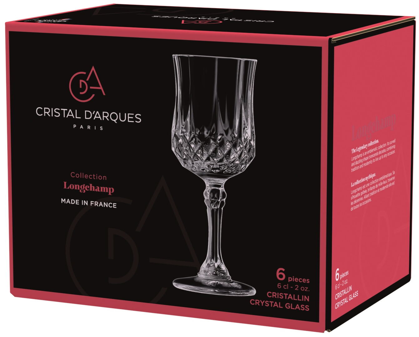Набір чарок Cristal d'Arques Paris Longchamp - Зображення 5