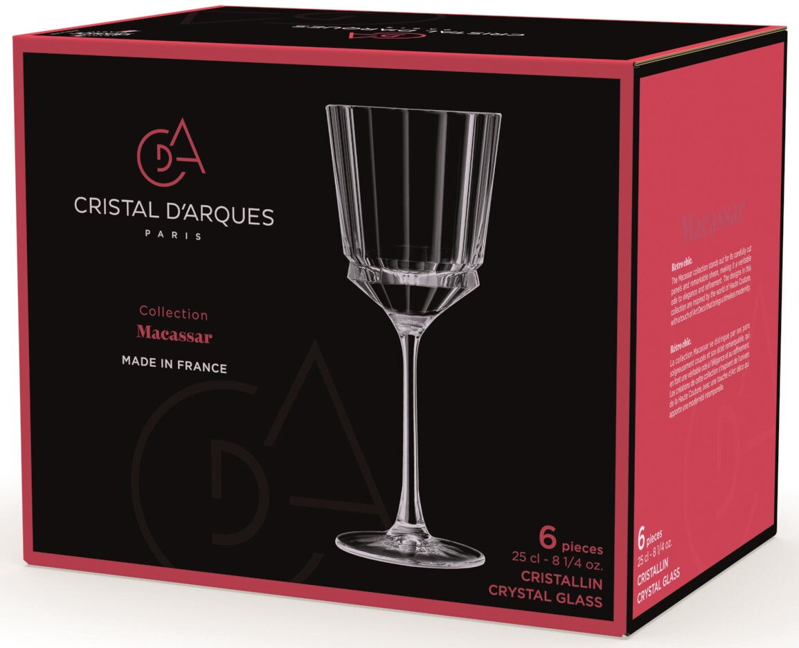 Набір келихів Cristal d'Arques Paris Macassar - Зображення 6