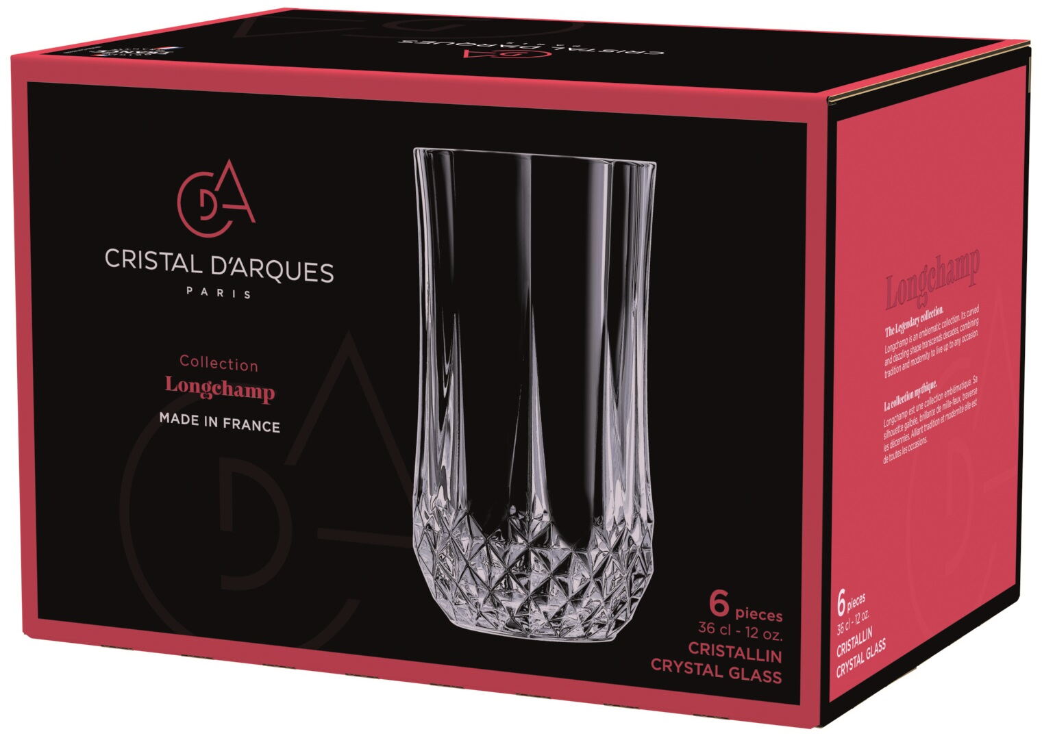 Набір склянок Cristal d'Arques Paris Longchamp - Зображення 5