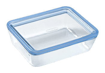Форма з кришкою Pyrex Pure Glass, 22x17x7 см