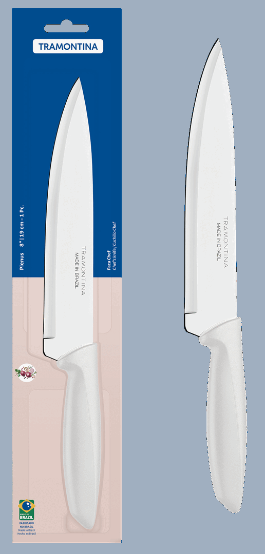 Ніж Chef Tramontina Plenus light grey, 203 мм - Зображення 3