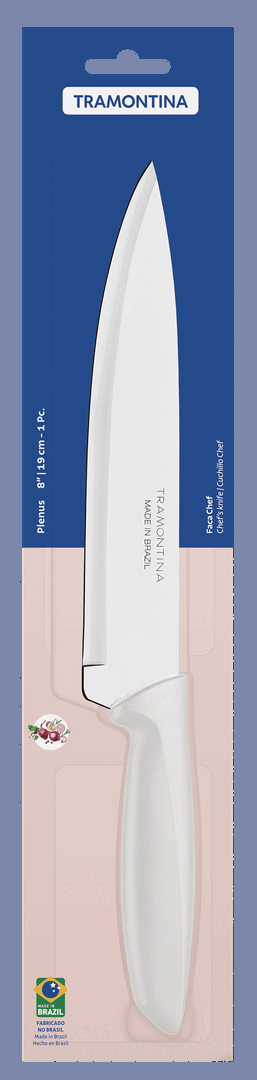 Ніж Chef Tramontina Plenus light grey, 203 мм - Зображення 5