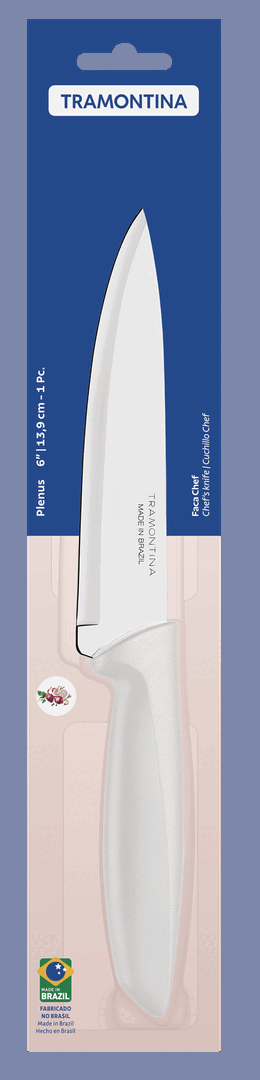 Ніж Chef Tramontina Plenus light grey, 152 мм - Зображення 5