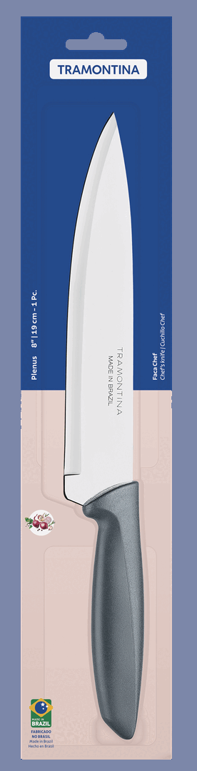 Ніж Chef Tramontina Plenus grey, 203 мм - Зображення 5
