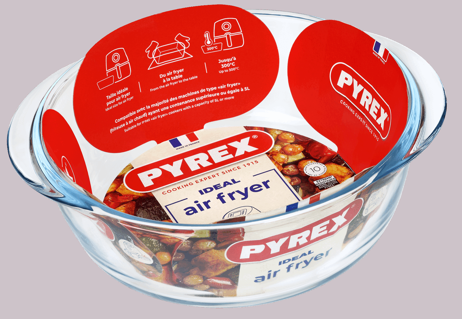 Форма для запікання Pyrex AirFryer, 20x18x7 см (1.0 л) - Зображення 7