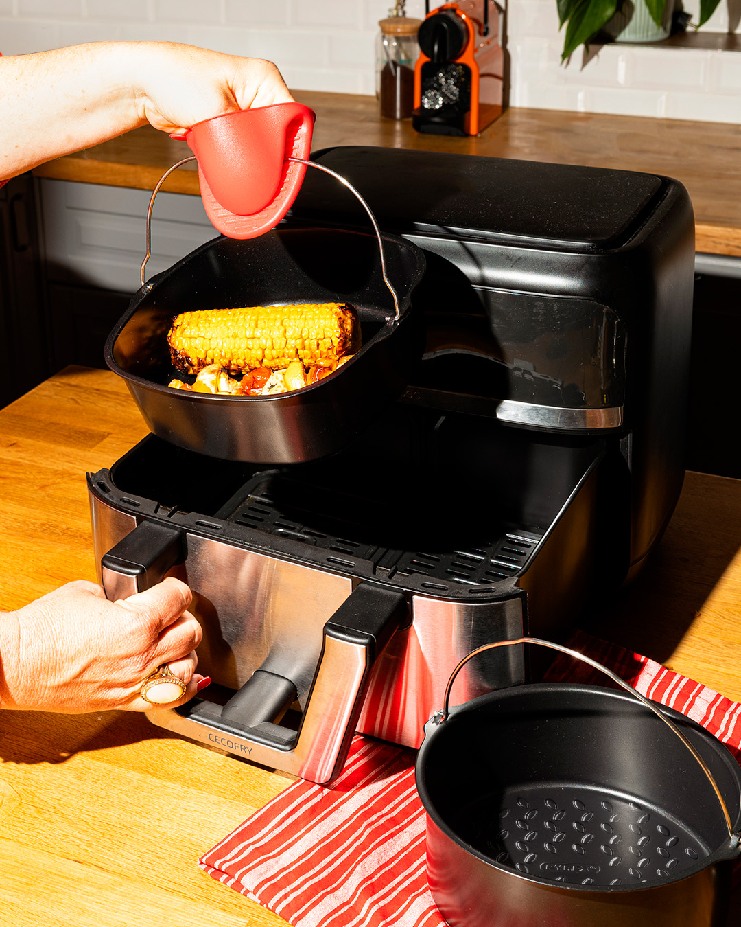 Форма для запікання Pyrex AirFryer, 20x19x7.5 см (1.6 л) - Зображення 6