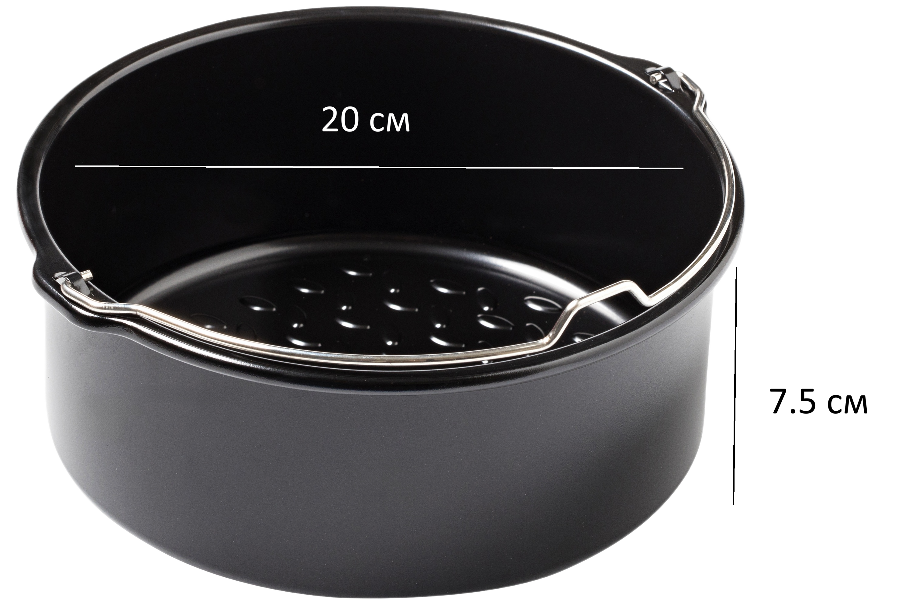 Форма для запікання Pyrex AirFryer, 20x19x7.5 см (1.6 л) - Зображення 7