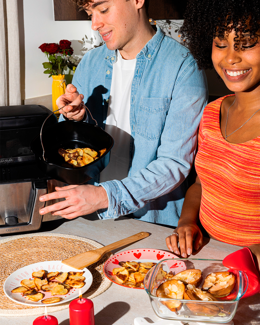 Форма для запікання Pyrex AirFryer, 22х21х7.5 см (1.9 л) - Зображення 7